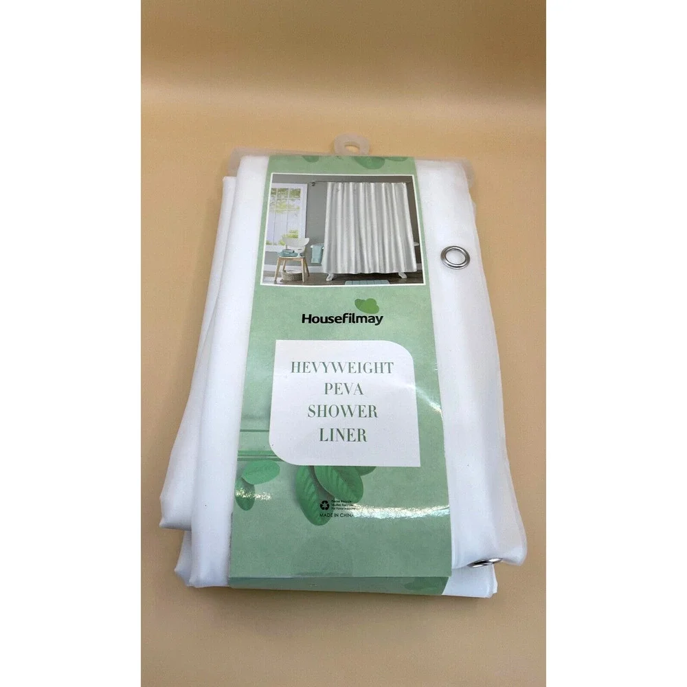 HouseFilmay Heavyweight PEVA Shower Liner 70